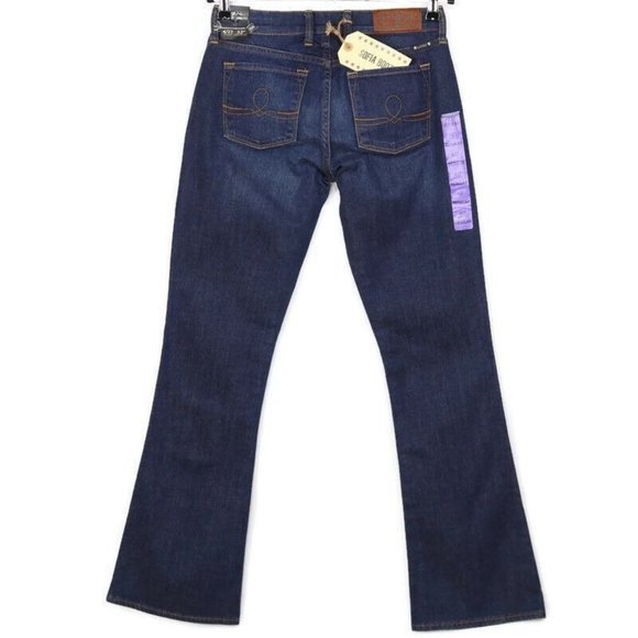 Lucky Brand Sofia Boot‎ Jeans Stretch Dark 4 27 Regular - Picture 1 of 11
